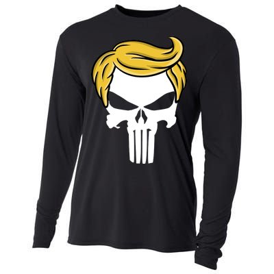 Trump Skull Cooling Performance Long Sleeve Crew