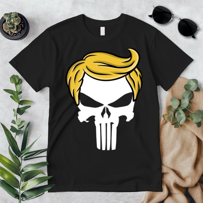 Trump Skull Premium T-Shirt