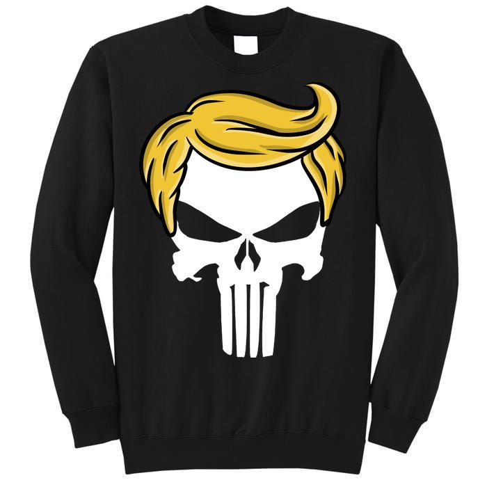 Trump Skull Tall Sweatshirt