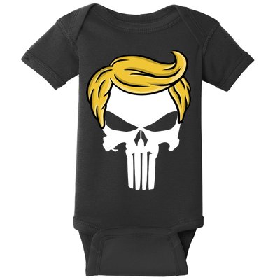 Trump Skull Baby Bodysuit