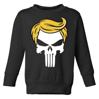 Trump Skull Toddler Sweatshirt