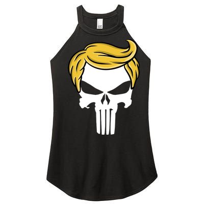 Trump Skull Women’s Perfect Tri Rocker Tank