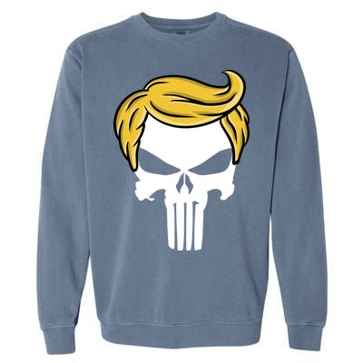 Trump Skull Garment-Dyed Sweatshirt