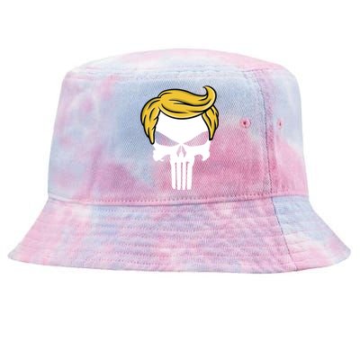 Trump Skull Tie-Dyed Bucket Hat