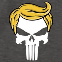 Trump Skull Vector Backpack