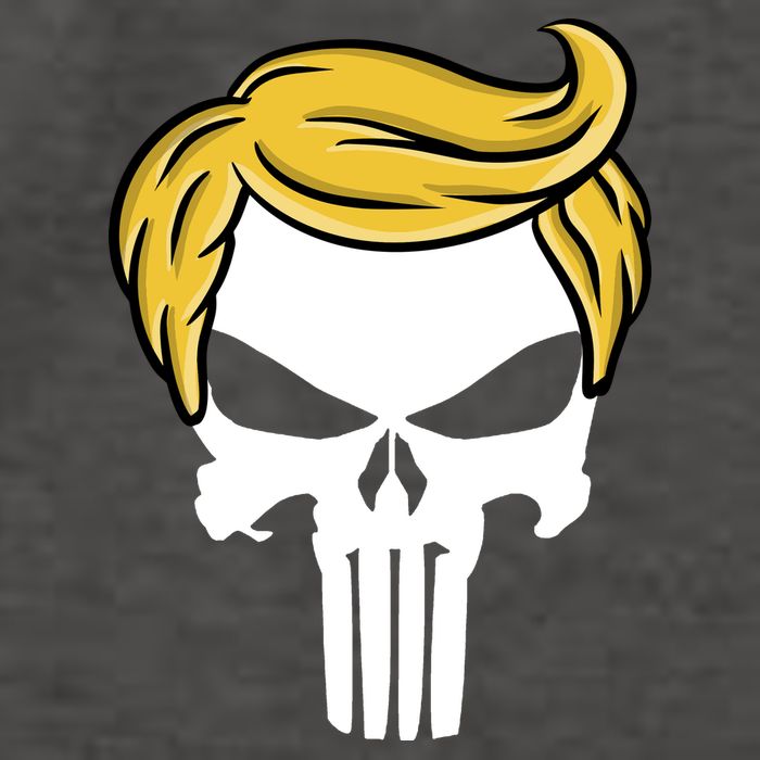 Trump Skull Vector Backpack
