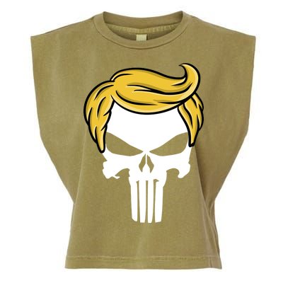 Trump Skull Garment-Dyed Women's Muscle Tee