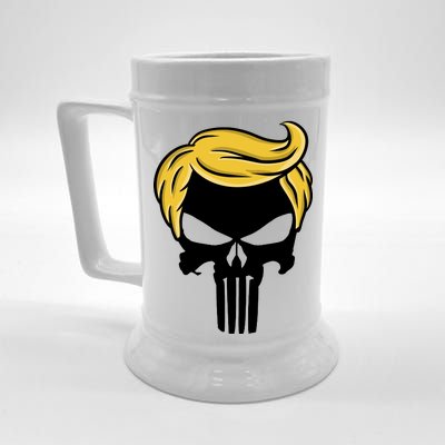 Trump Skull Beer Stein