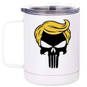 Trump Skull 12 oz Stainless Steel Tumbler Cup