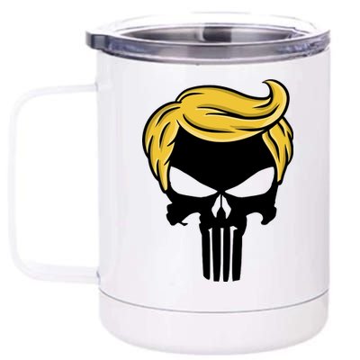 Trump Skull 12 oz Stainless Steel Tumbler Cup