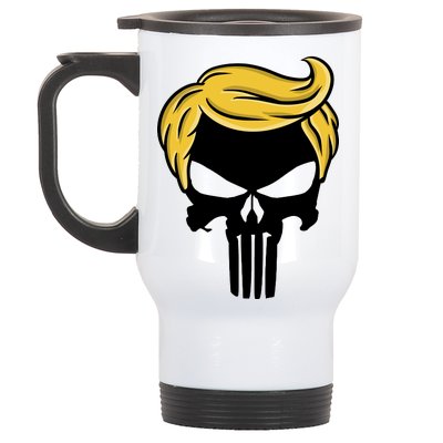 Trump Skull Stainless Steel Travel Mug