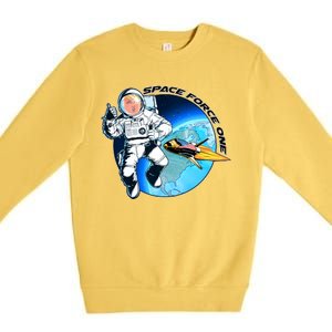 Trump Space Force One Premium Crewneck Sweatshirt