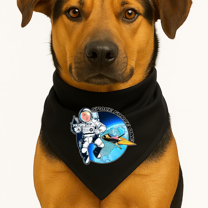 Trump Space Force One USA-Made Doggie Bandana