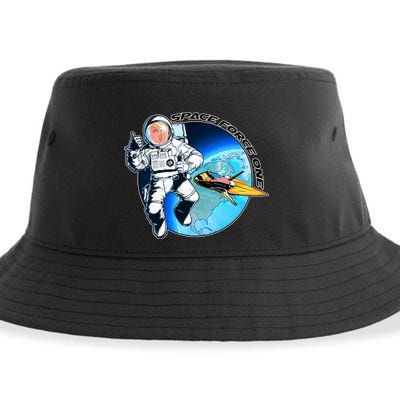 Trump Space Force One Sustainable Bucket Hat