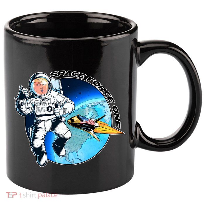 Trump Space Force One 11oz C Handle Ceramic Mug