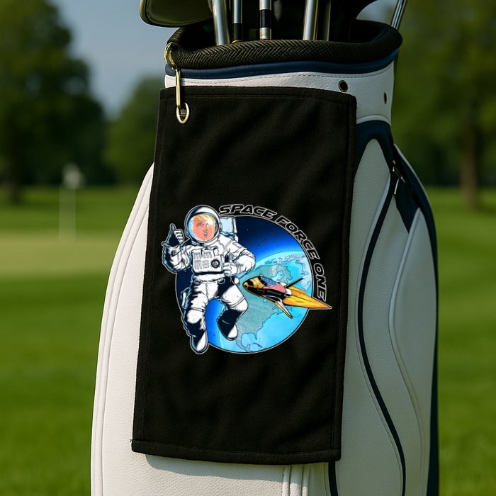 Trump Space Force One Golf Towel