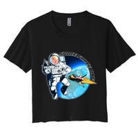Trump Space Force One Women's Crop Top Tee