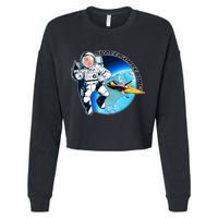 Trump Space Force One Cropped Pullover Crew