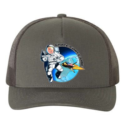 Trump Space Force One Yupoong Adult 5-Panel Trucker Hat