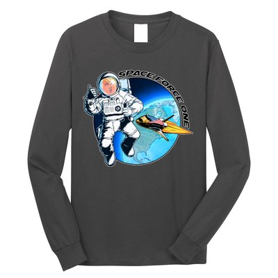 Trump Space Force One Long Sleeve Shirt