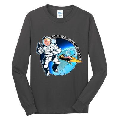 Trump Space Force One Tall Long Sleeve T-Shirt