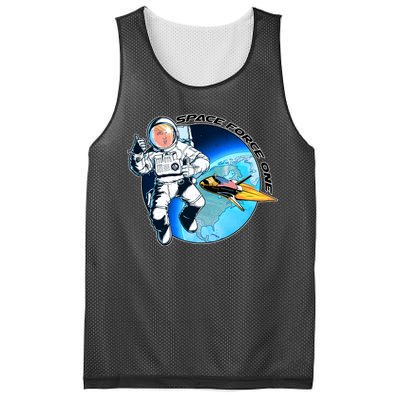 Trump Space Force One Mesh Reversible Basketball Jersey Tank