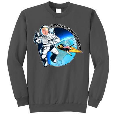 Trump Space Force One Tall Sweatshirt