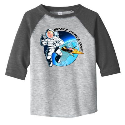 Trump Space Force One Toddler Fine Jersey T-Shirt