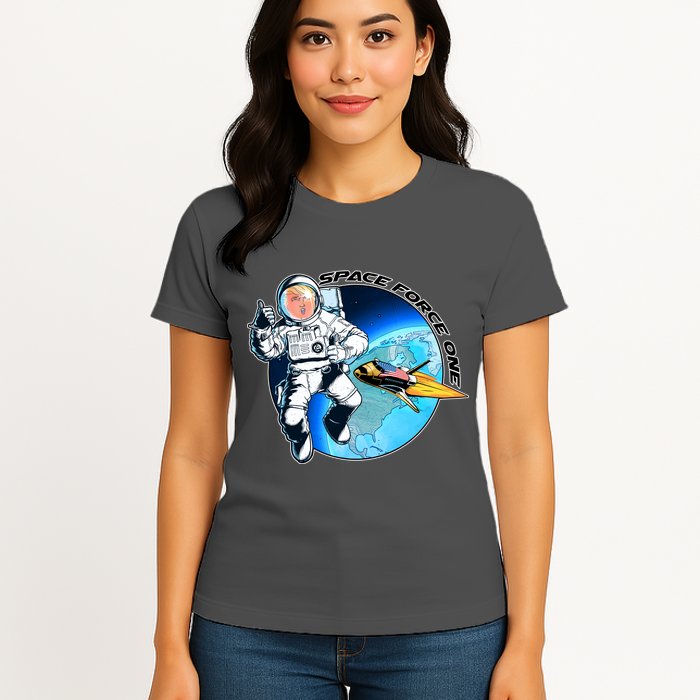 Trump Space Force One Womens T-Shirt