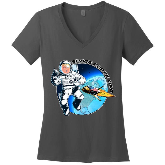 Trump Space Force One Women's V-Neck T-Shirt