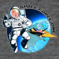 Trump Space Force One Women's V-Neck T-Shirt