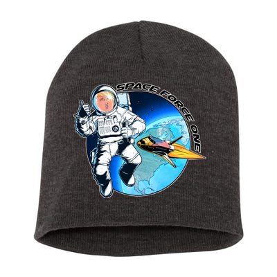 Trump Space Force One Short Acrylic Beanie