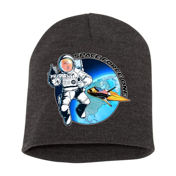 Trump Space Force One Short Acrylic Beanie