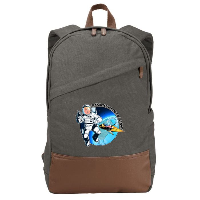 Trump Space Force One Cotton Canvas Backpack