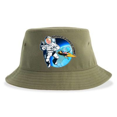 Trump Space Force One Sustainable Bucket Hat