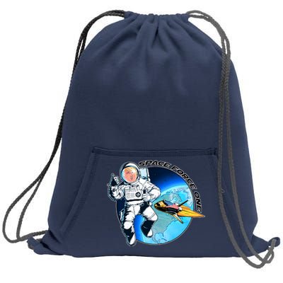 Trump Space Force One Sweatshirt Cinch Pack Bag