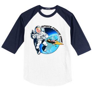 Trump Space Force One Baseball Sleeve Shirt