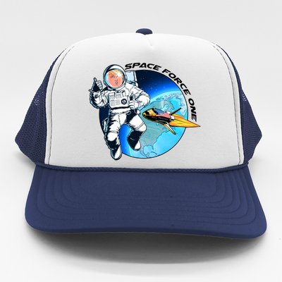 Trump Space Force One Trucker Hat