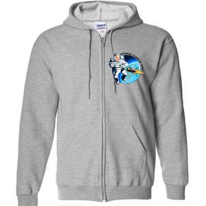 Trump Space Force One Full Zip Hoodie