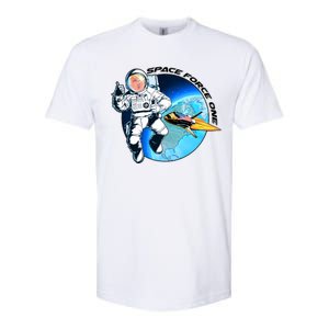 Trump Space Force One Softstyle CVC T-Shirt