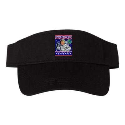 Trump Space Force One Ugly Christmas Visor
