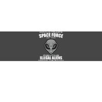 Trump Space Force Team Fight Illegal Aliens Bumper Sticker