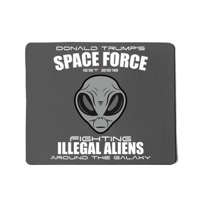 Trump Space Force Team Fight Illegal Aliens Mousepad