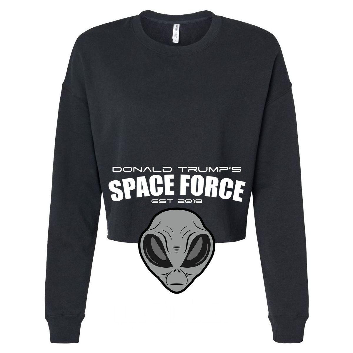 Trump Space Force Team Fight Illegal Aliens Zip Tote Bag