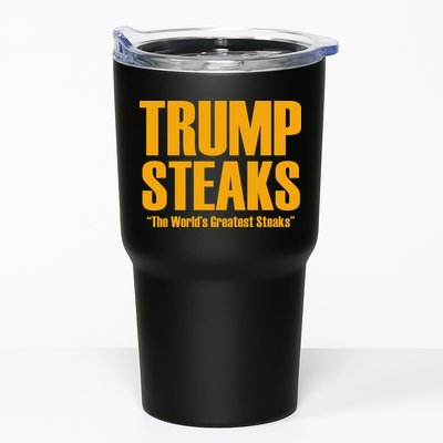Trump Steaks President Donald Political Election Funny Humor Tumbler