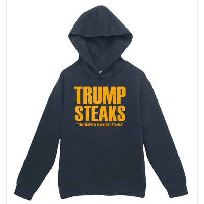 Trump Steaks President Donald Political Election Funny Humor Urban Pullover Hoodie