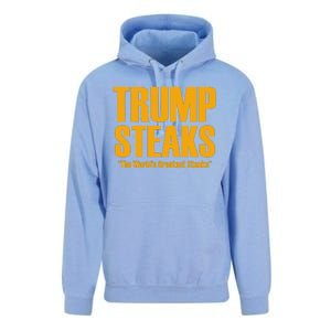 Trump Steaks President Donald Political Election Funny Humor Unisex Surf Hoodie