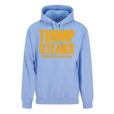 Trump Steaks President Donald Political Election Funny Humor Unisex Surf Hoodie