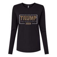 Trump Take America Back 2024 Womens Cotton Relaxed Long Sleeve T-Shirt