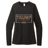 Trump Take America Back 2024 Womens CVC Long Sleeve Shirt